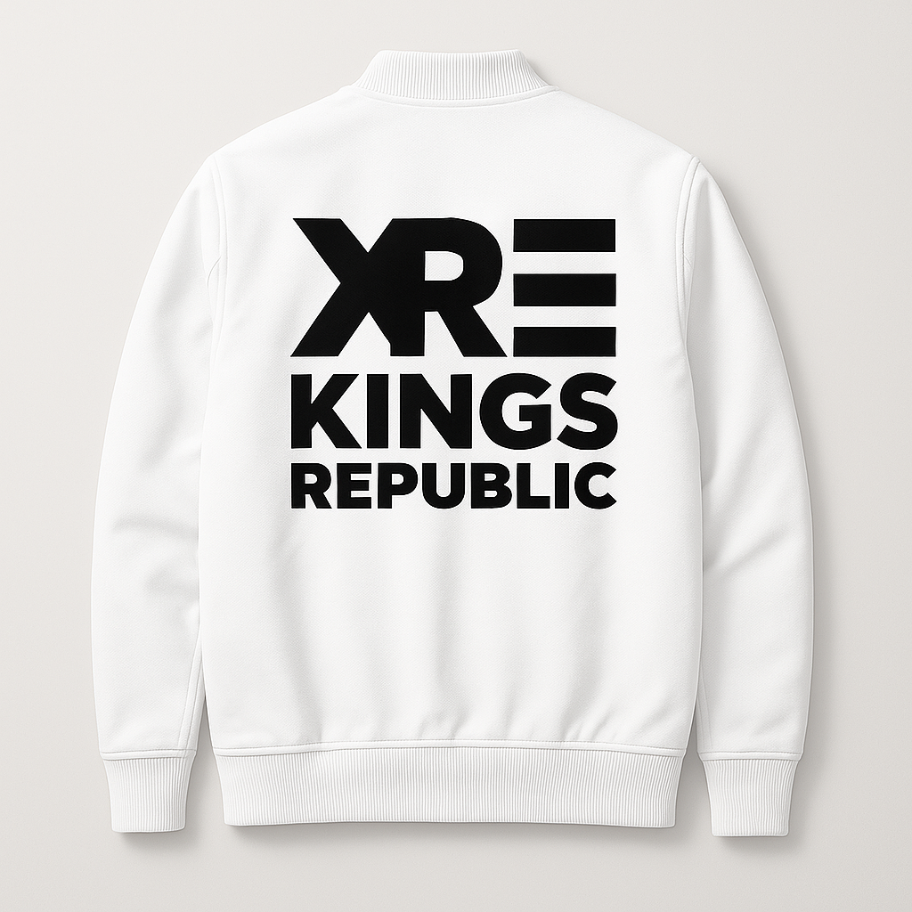 The Kingdom Flag Jacket White