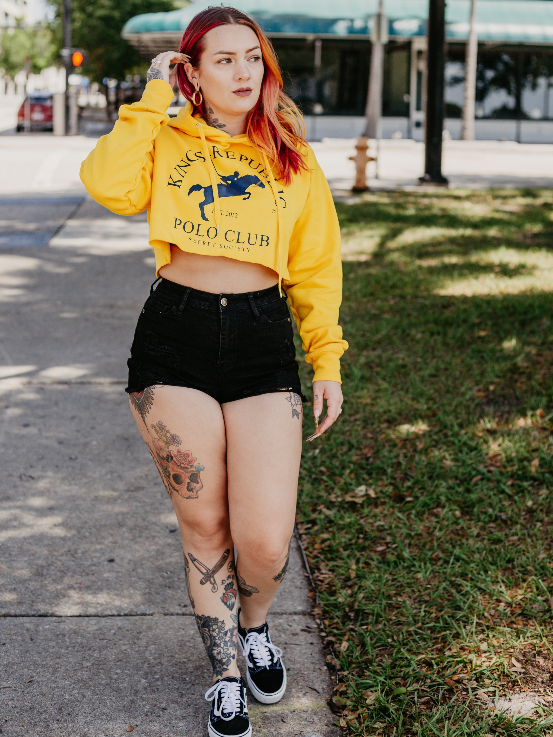 KR Polo Club Womens Crop