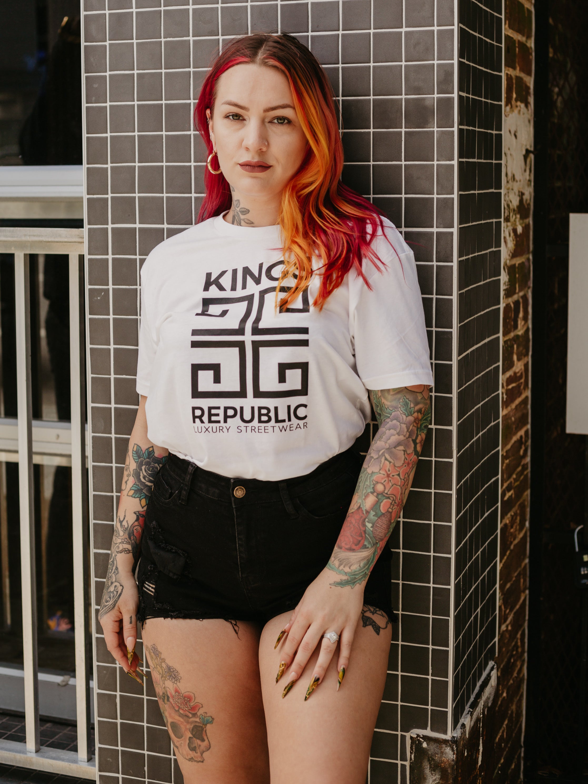 KR Greek Rings Womens Tee