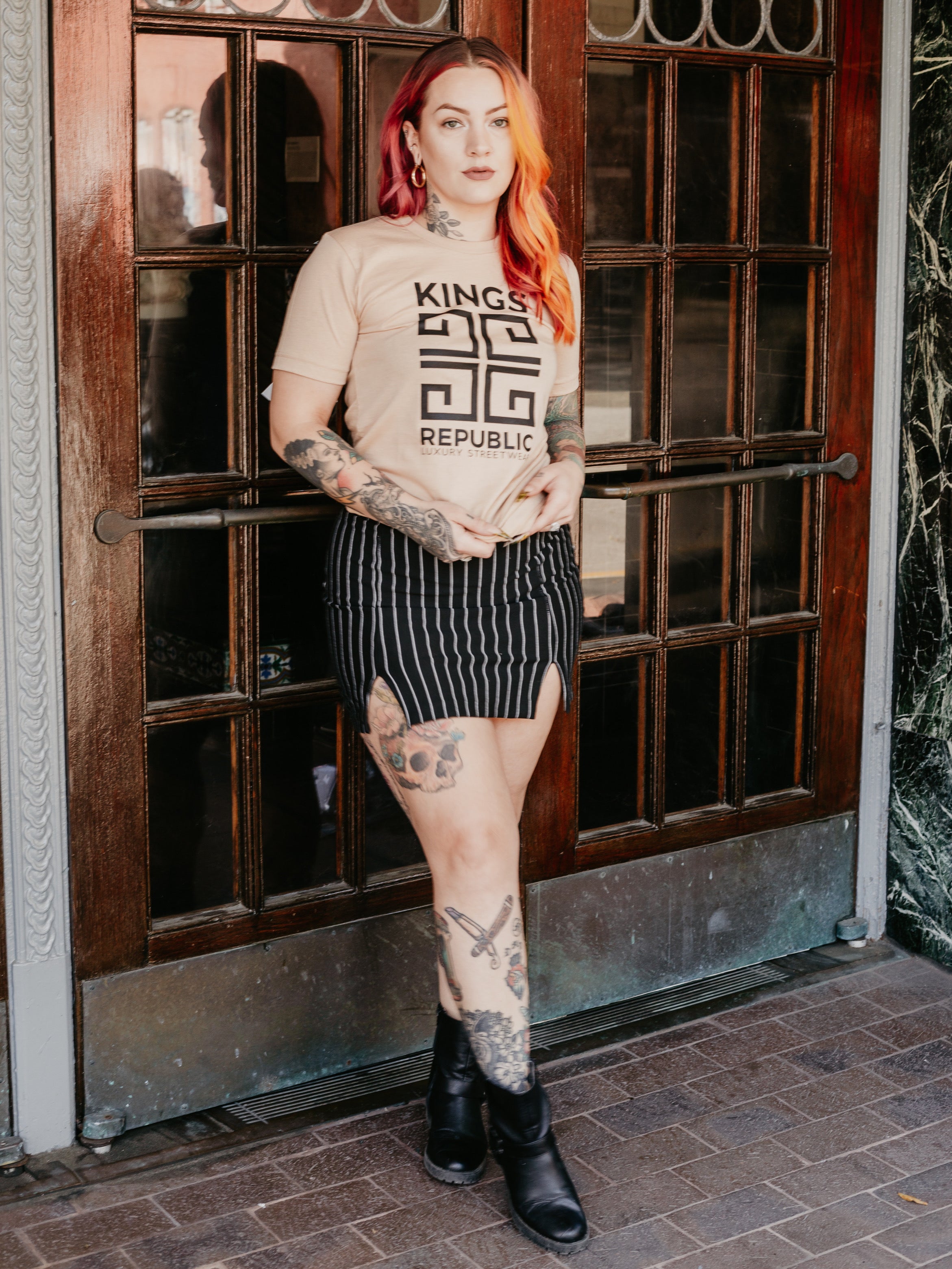 The Greek Ring Womens Tan