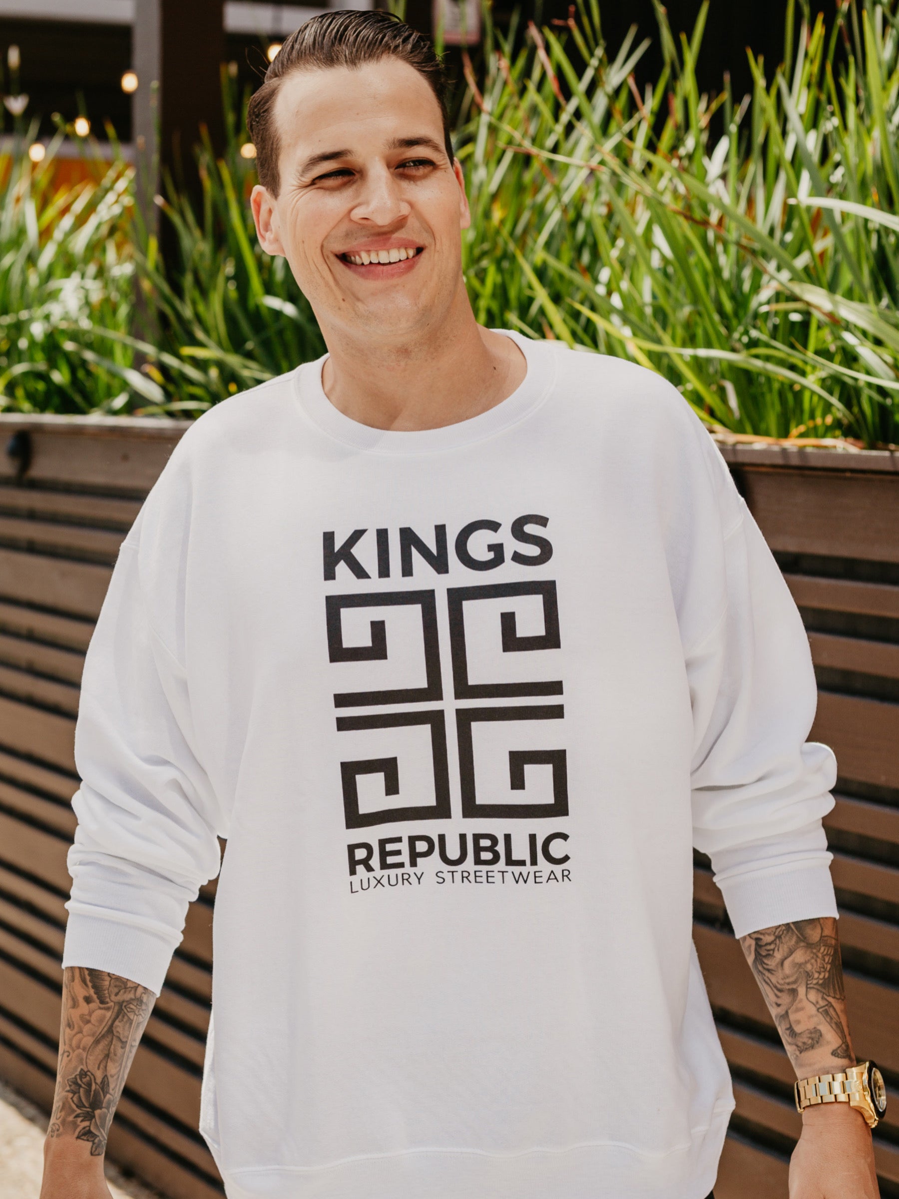 KR Greek Rings Crewneck