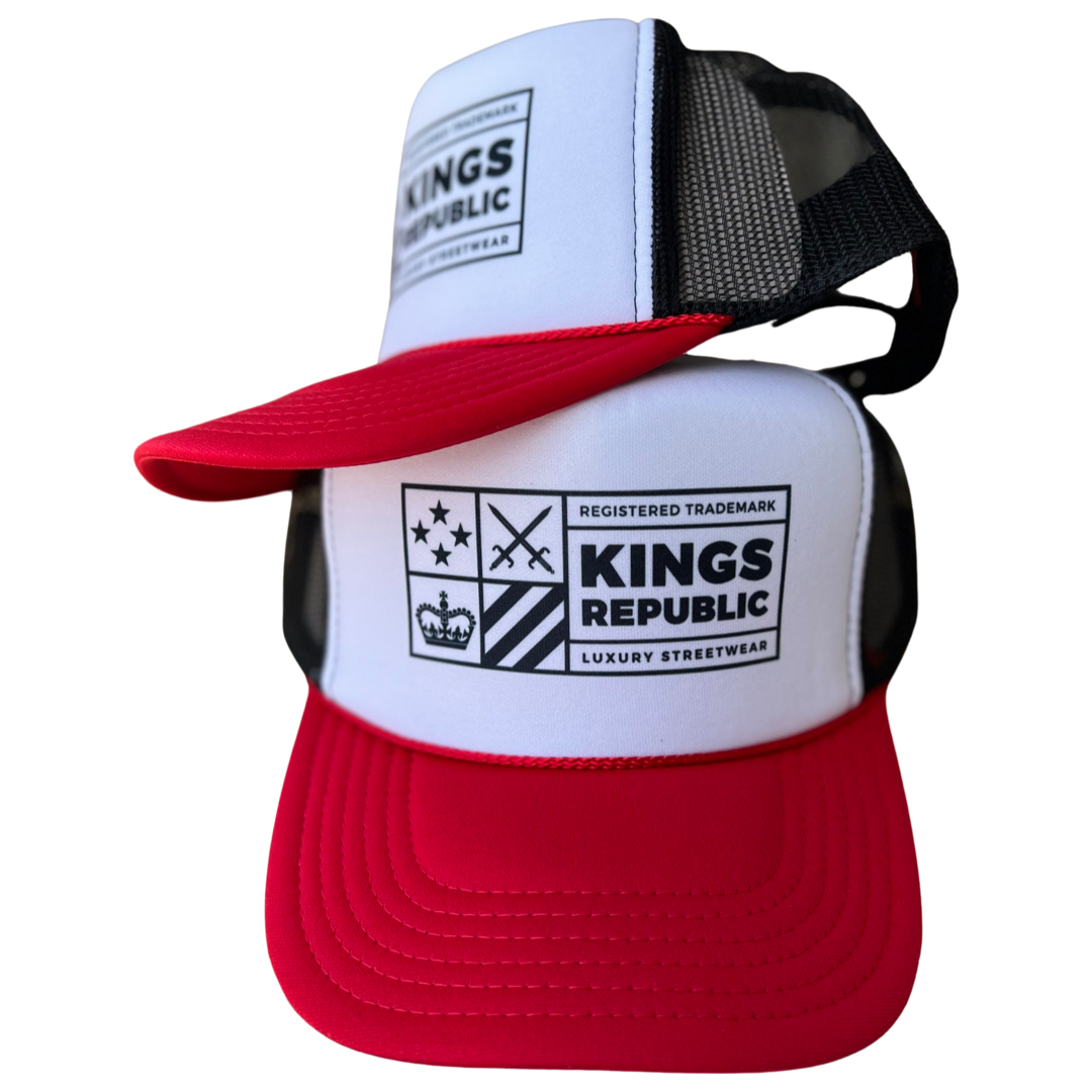 Kings Coat of Arms Blk and Red