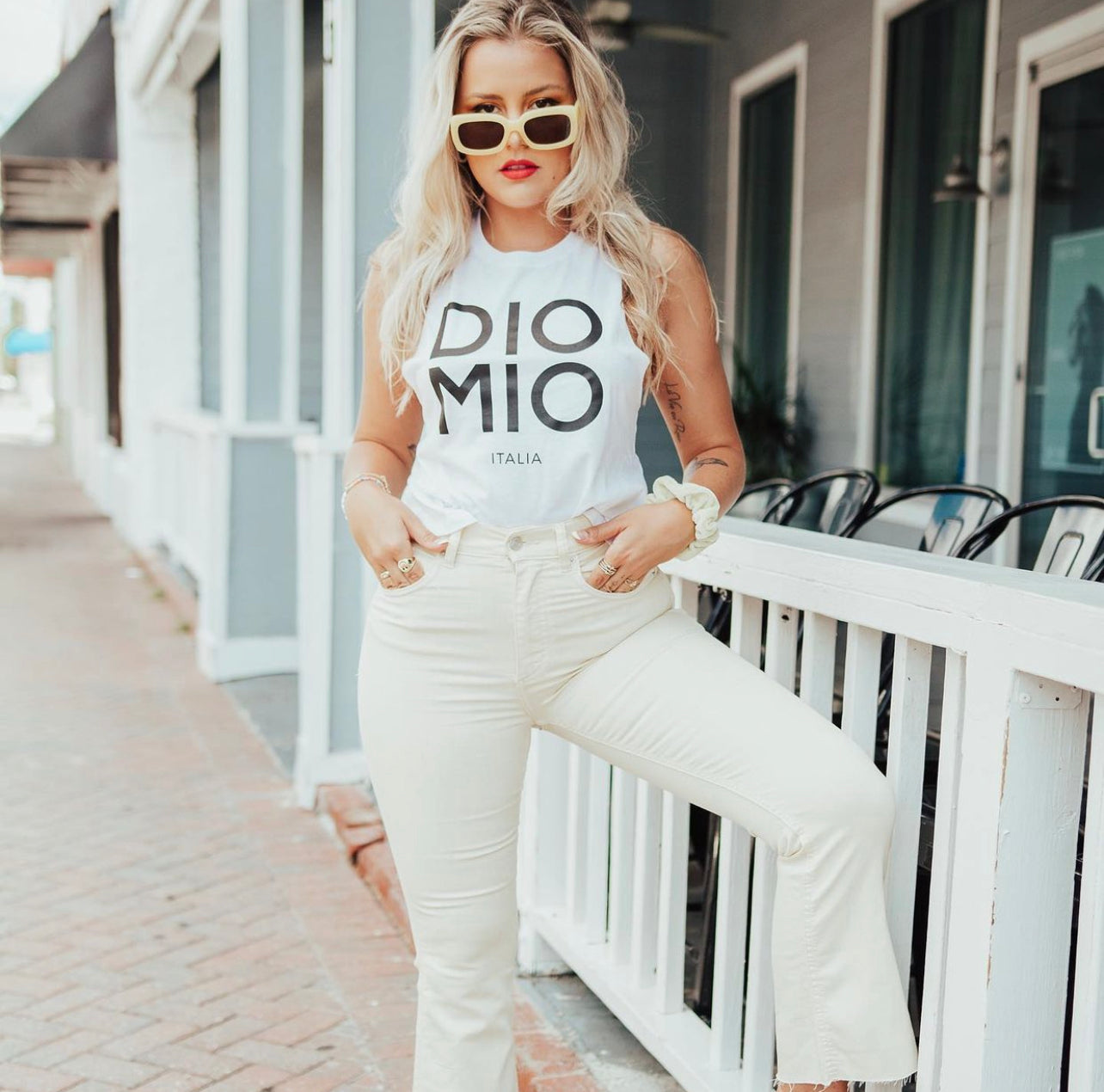 DIO MIO SLEEVELESS CROP