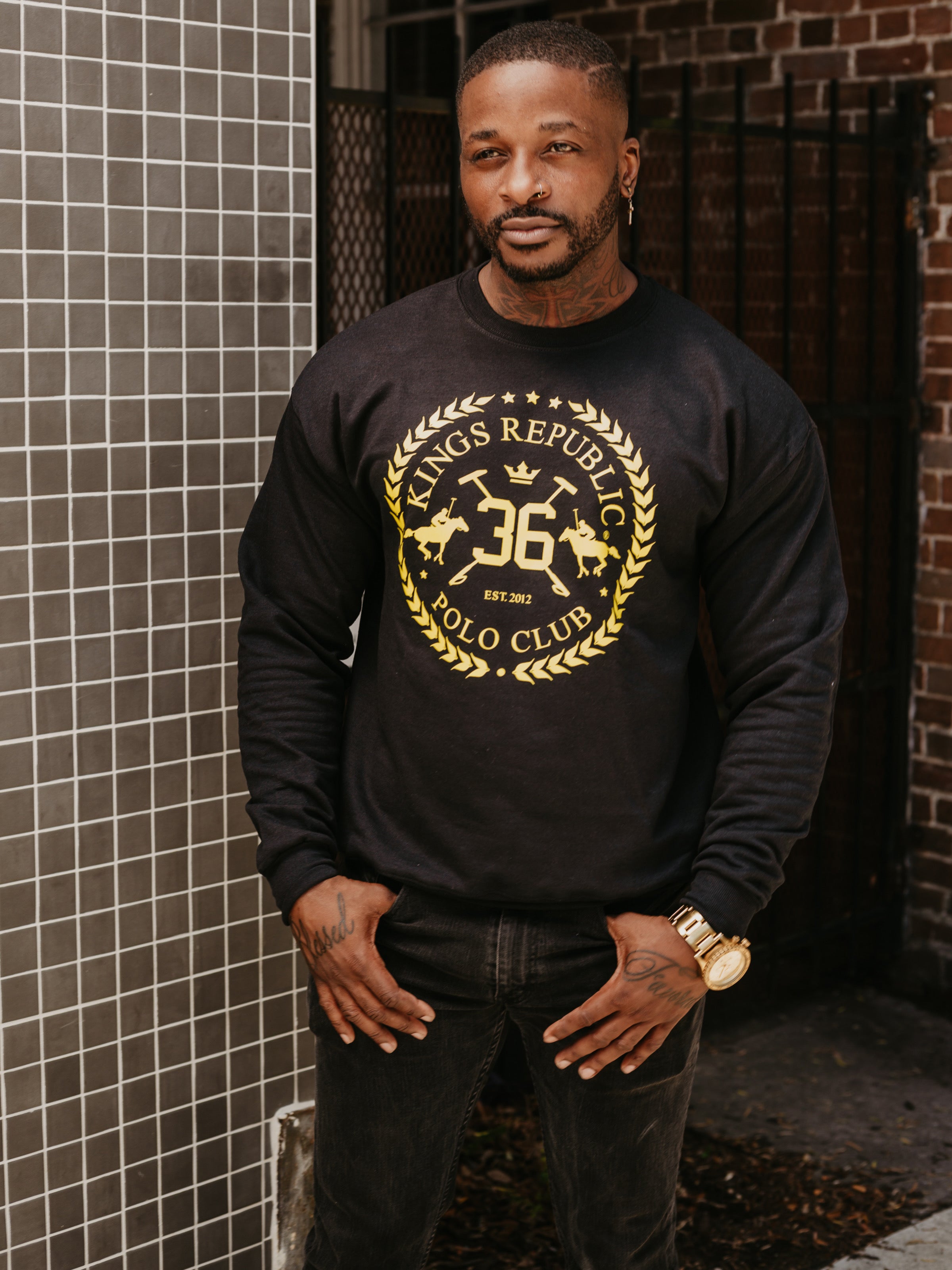 KR Polo Club Seal Crewneck