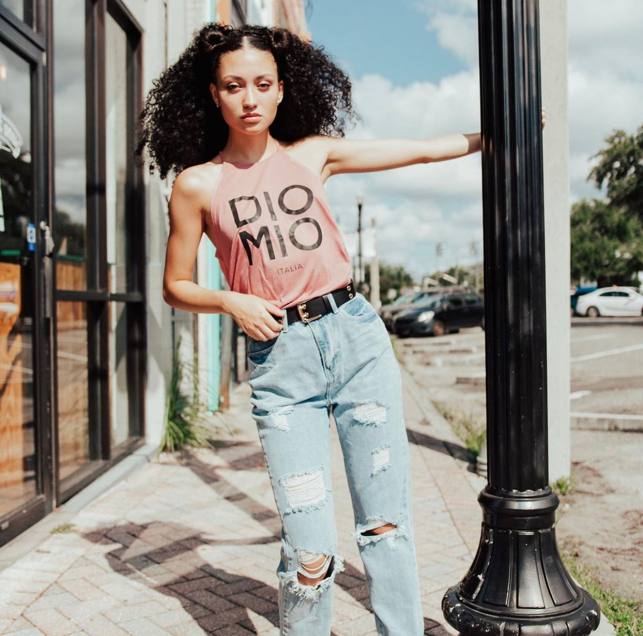 DIO MIO sleeveless crop