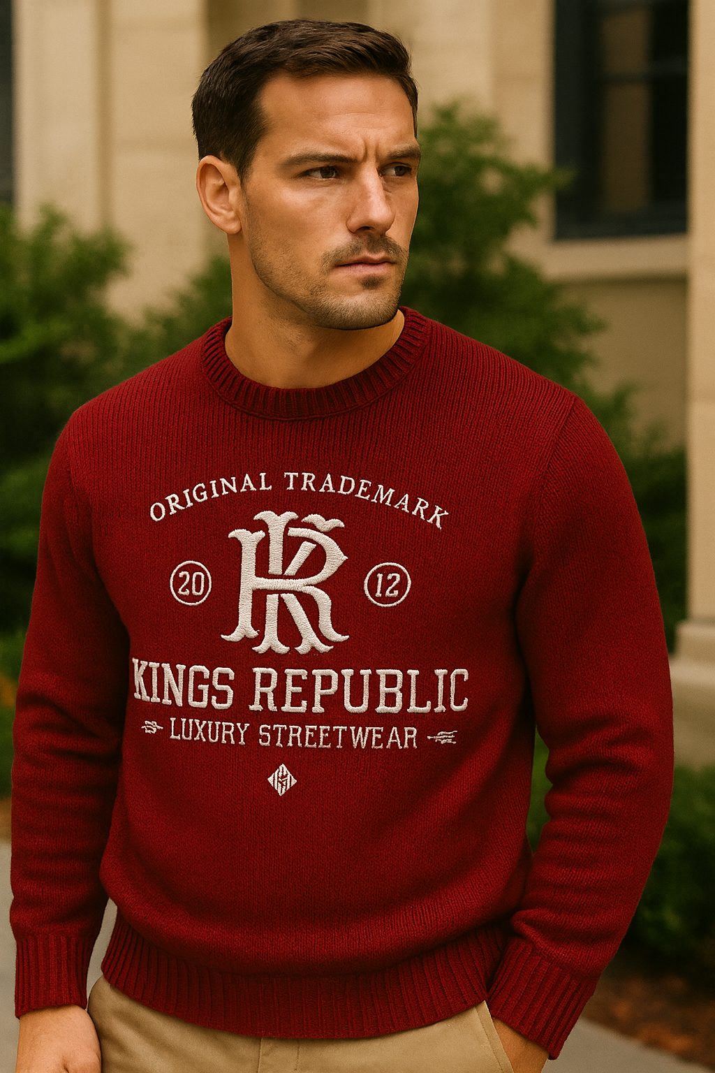 Kings Original Sweater Burgundy