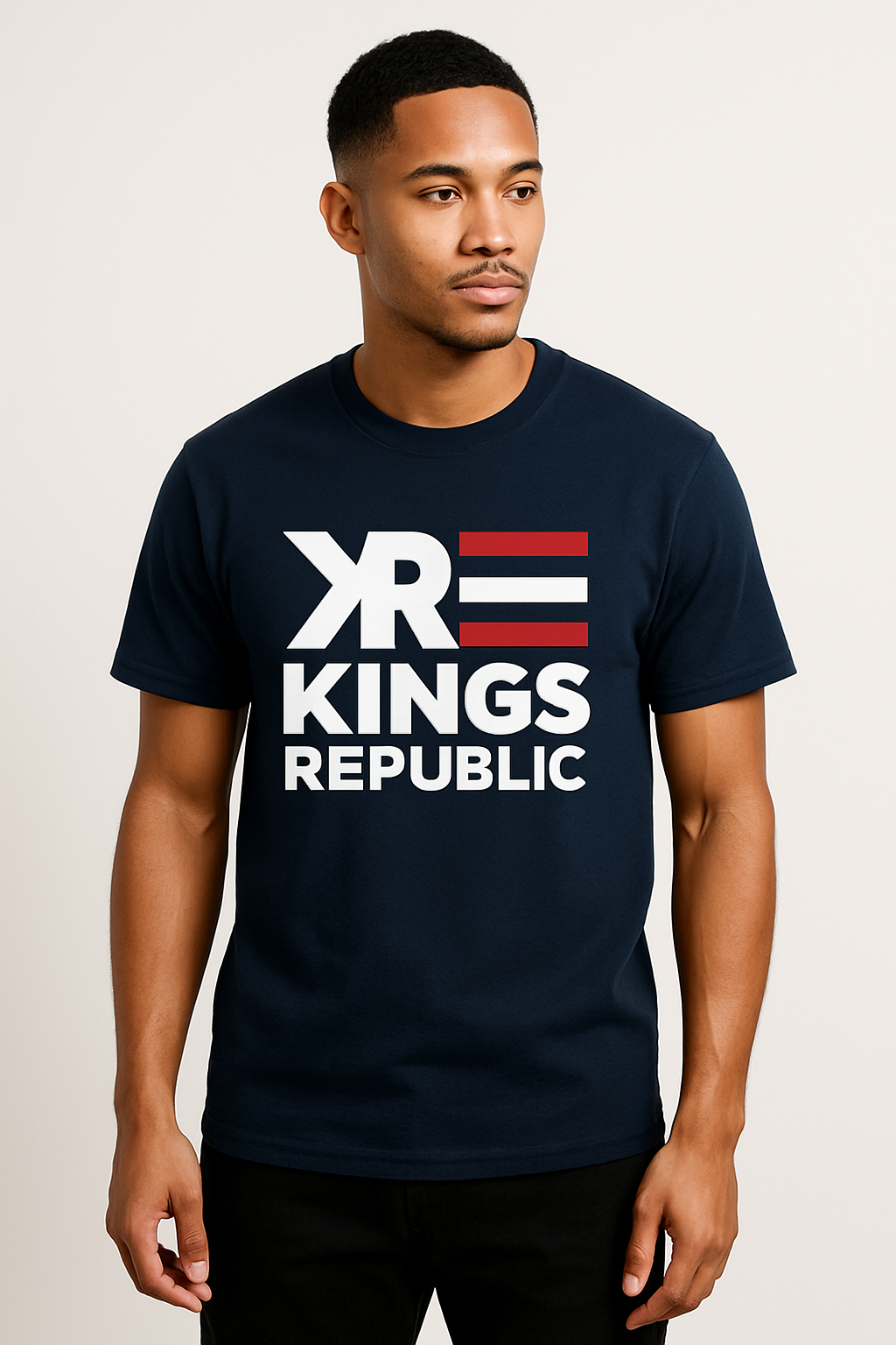 The Kingdom Flag Navy/Red